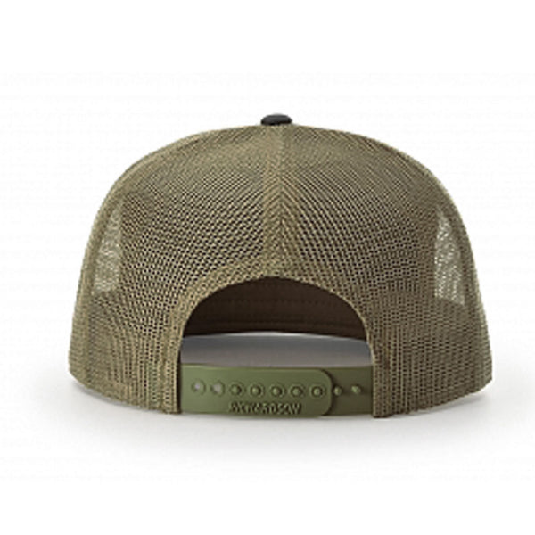 Black/Camo Style Trucker Hat – Bills & Gills outdoor apparel