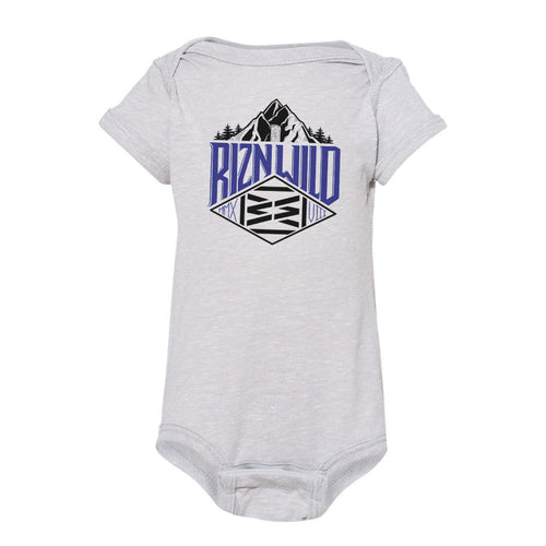 RIDGE BABY ONESIE IN GREY