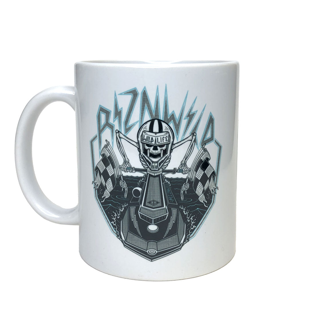 DEAD SET COFFEE MUG IN WHITE