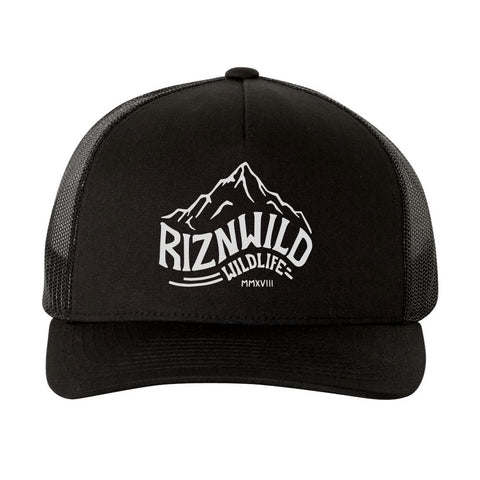 ROCKIES YOUTH CURVED BILL TRUCKER HAT IN BLACK