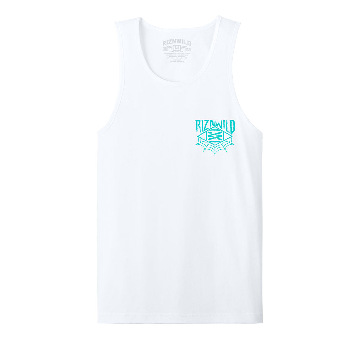 Fish Bowl Men's Tank in White