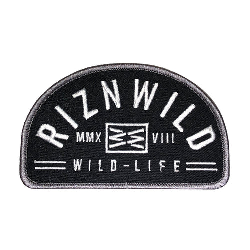 RIZNWILD tombstone sew on patch