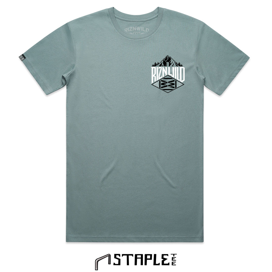 RIDGE MENS STAPLE TEE IN MINERAL