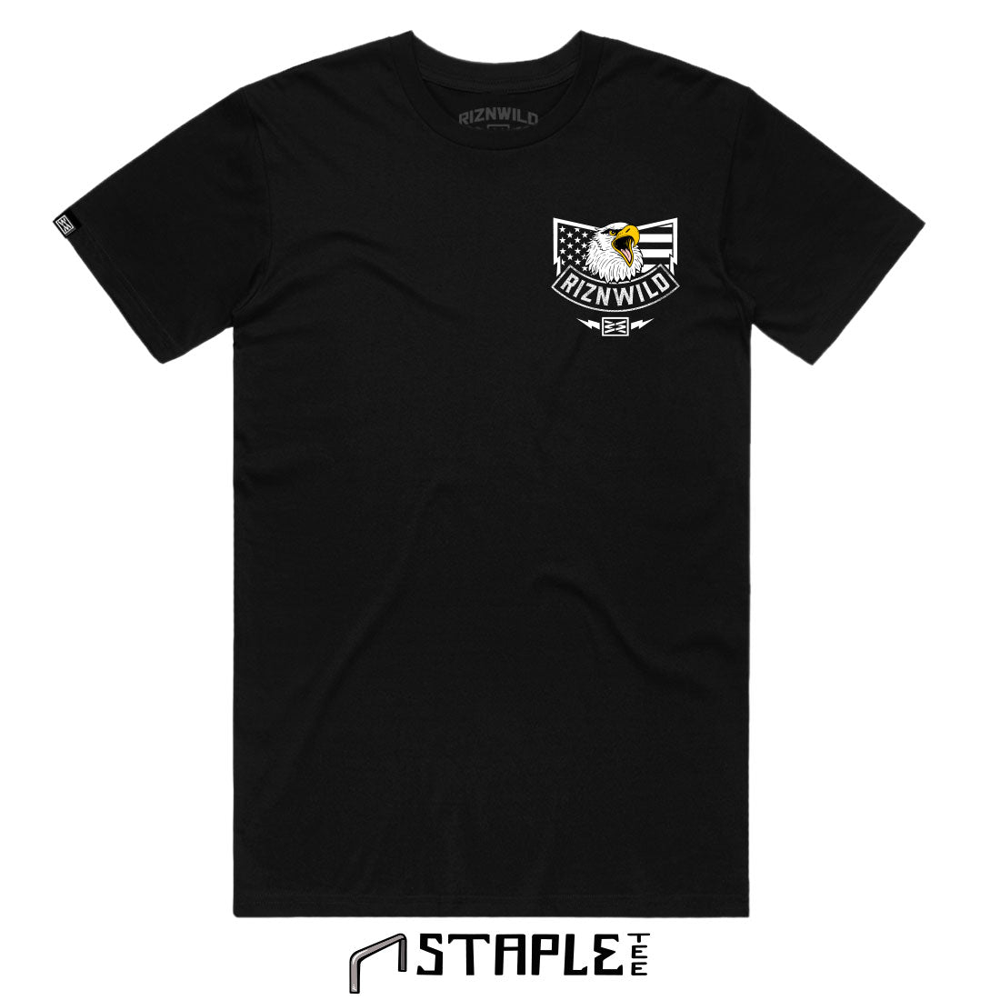 SCOUT MENS STAPLE TEE IN BLACK