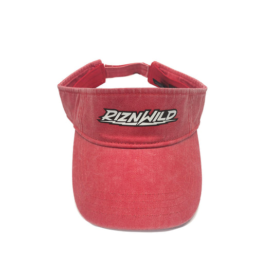 ELECTRIC PIGMENT-DYED VISOR IN RED