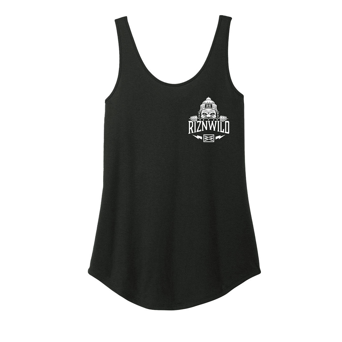 Squatch Womens Relaxed Tank In Deepest Grey