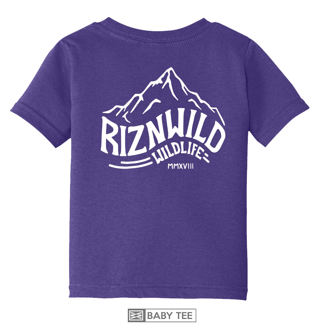 ROCKIES BABY TEE IN PURPLE