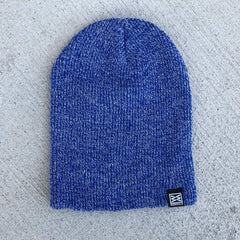 Frost Beanie in Royal/White