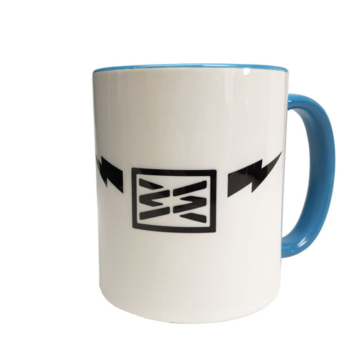 RIZNWILD | Shaka mug back view logo