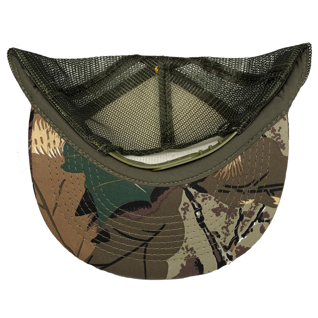 RIZNWILD | Camo trucker hat under-visor 