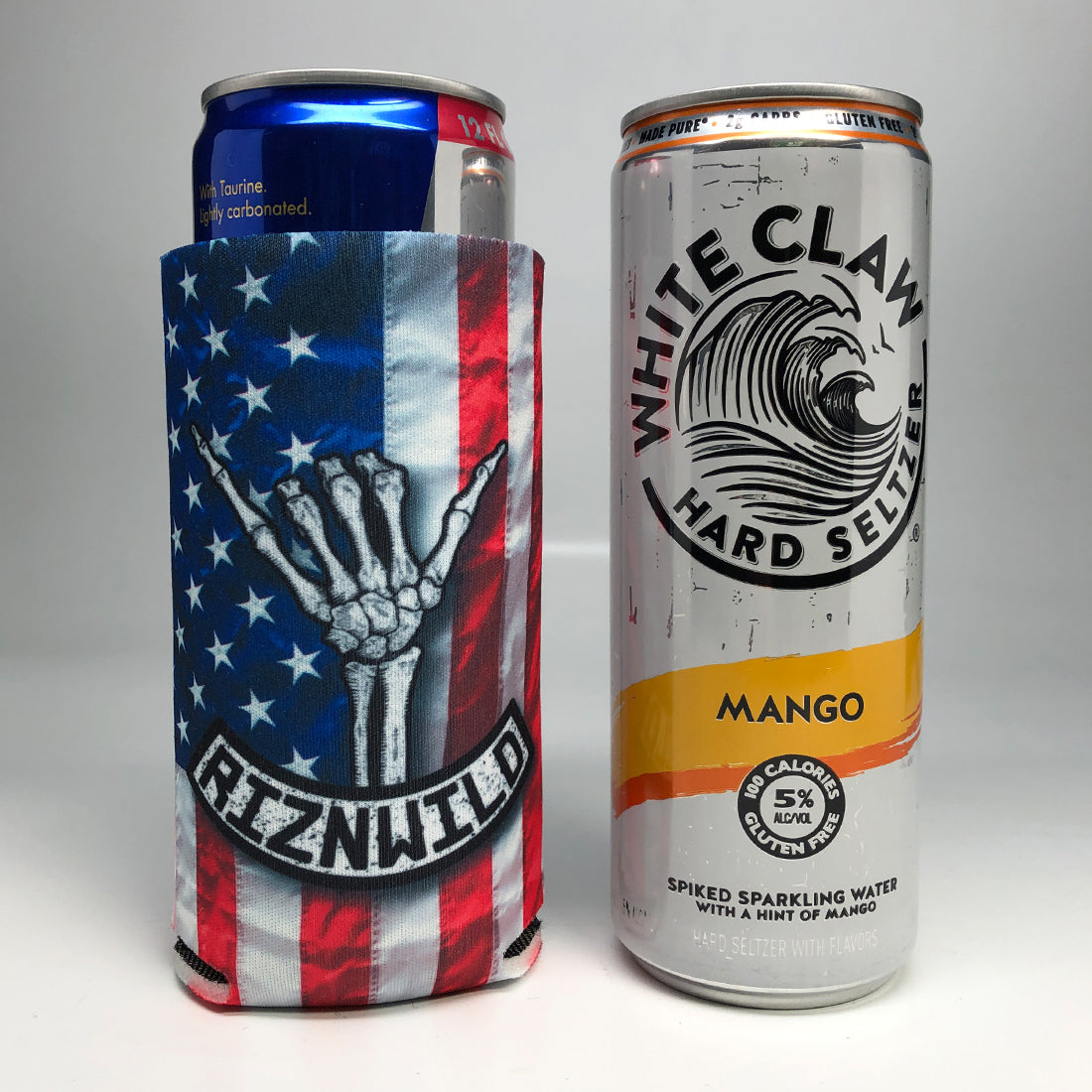 Skinny Can Koozie White Claw Logo from Distributer New Condition 
