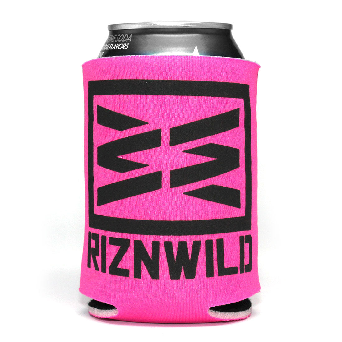 RIZNWILD | Hot Pink and Black Awesome Koozie