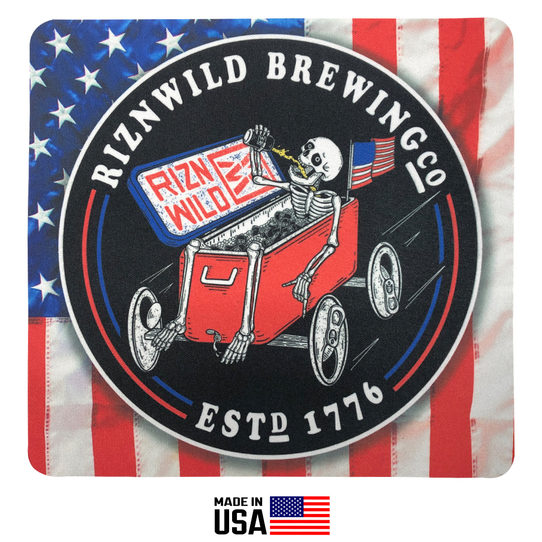 Shop rad RIZNWILD brew racer mouse pad