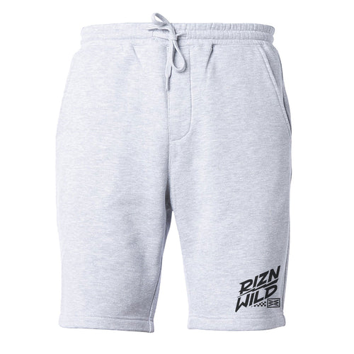 SLASH MENS MIDWEIGHT FLEECE SHORTS IN GREY HEATHER