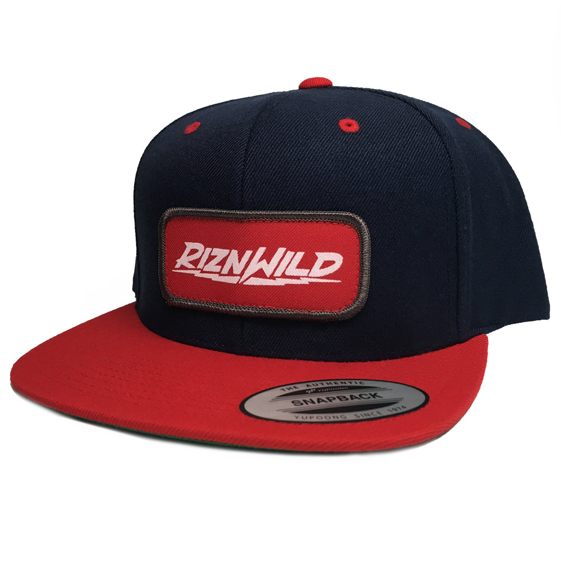 Flex in – Snapback RIZNWILD Flexfit Navy-Red hat