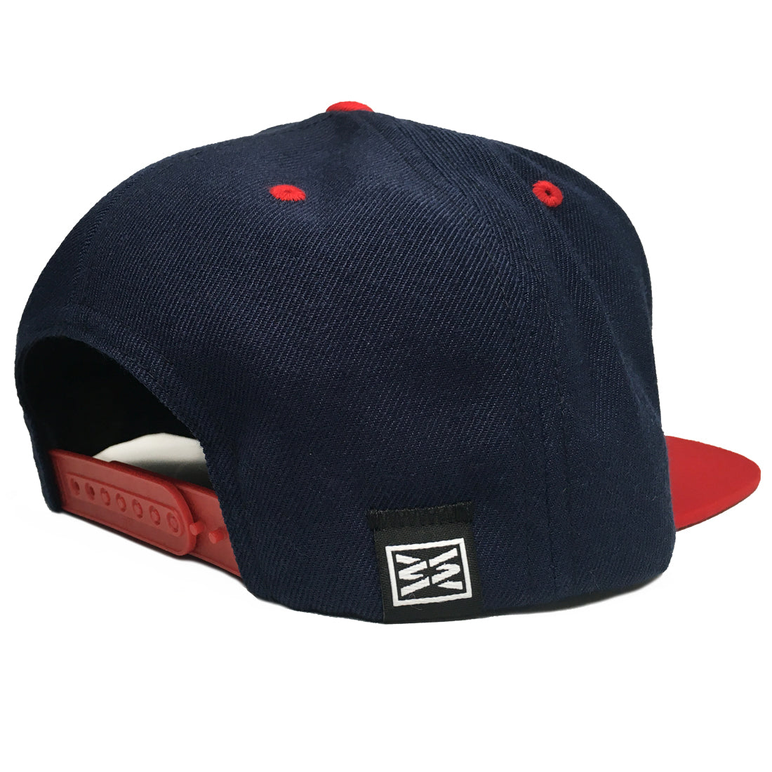 Flex Flexfit Snapback – hat in RIZNWILD Navy-Red