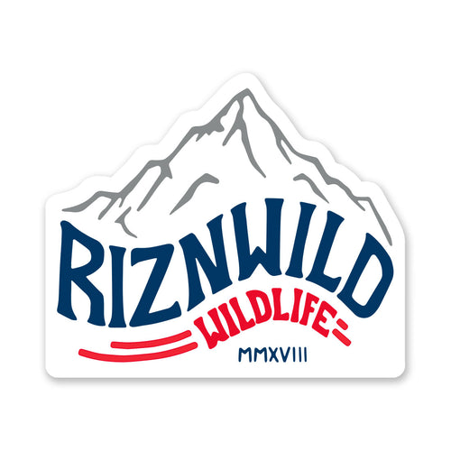 RIZNWILD Rockies Sticker 6 Inch