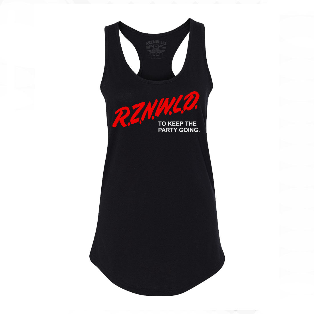 PROGRAM WOMENS RACERBACK TANK IN BLACK