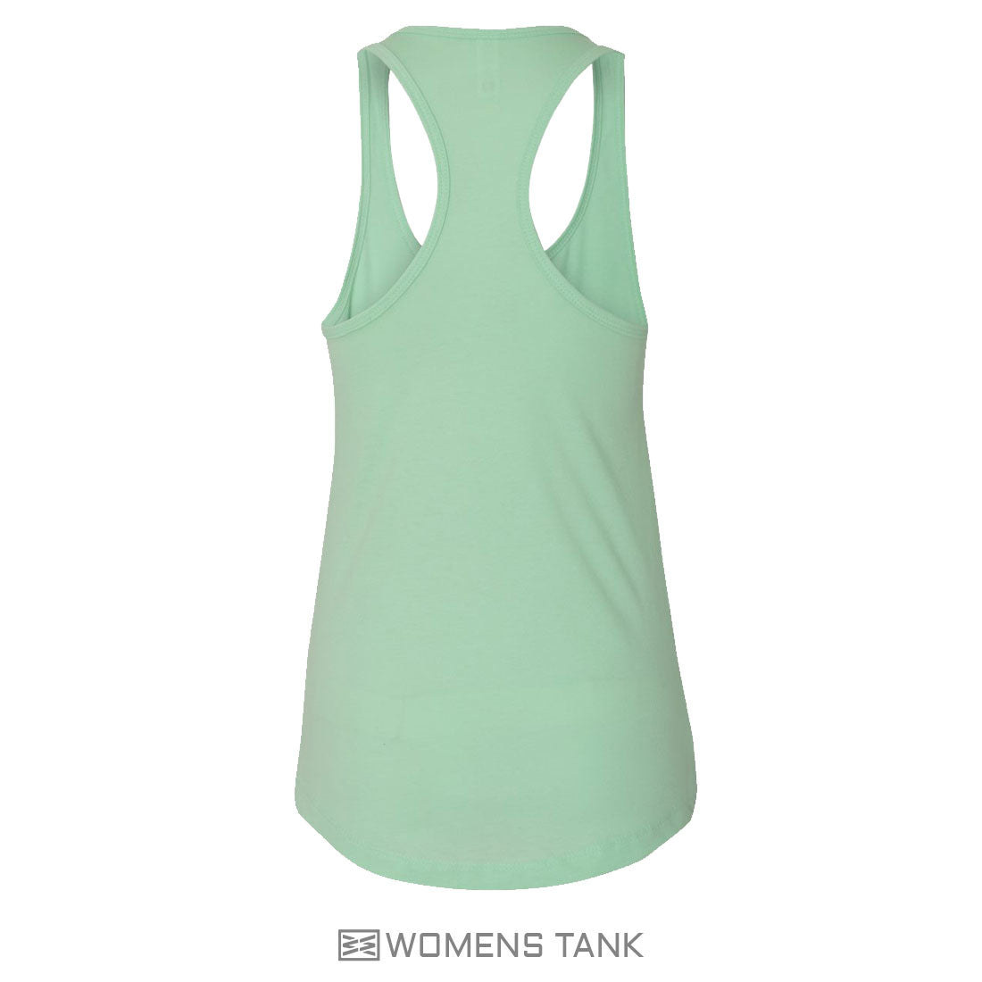 EIGHTIES WOMENS RACERBACK TANK IN MINT