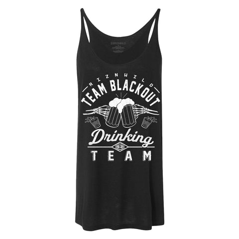 GOOD TIMES WOMENS RACERBACK TANK IN BLACK