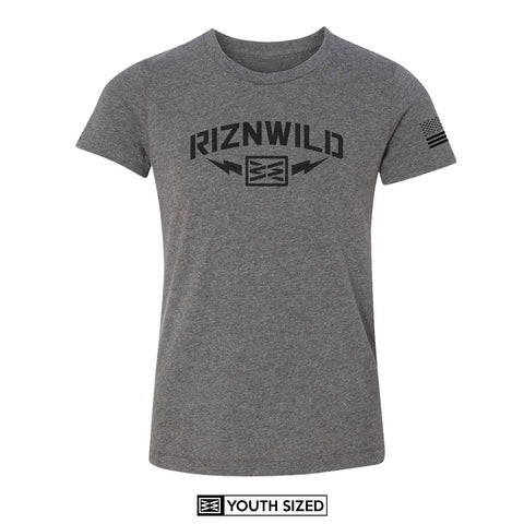 1776 YOUTH TEE IN ATHLETIC HEATHER