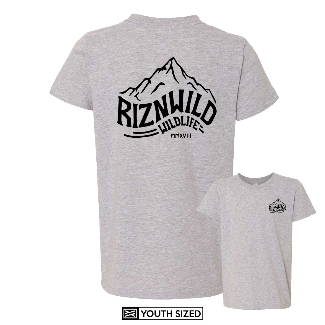 ROCKIES YOUTH TEE IN ATHLETIC HEATHER