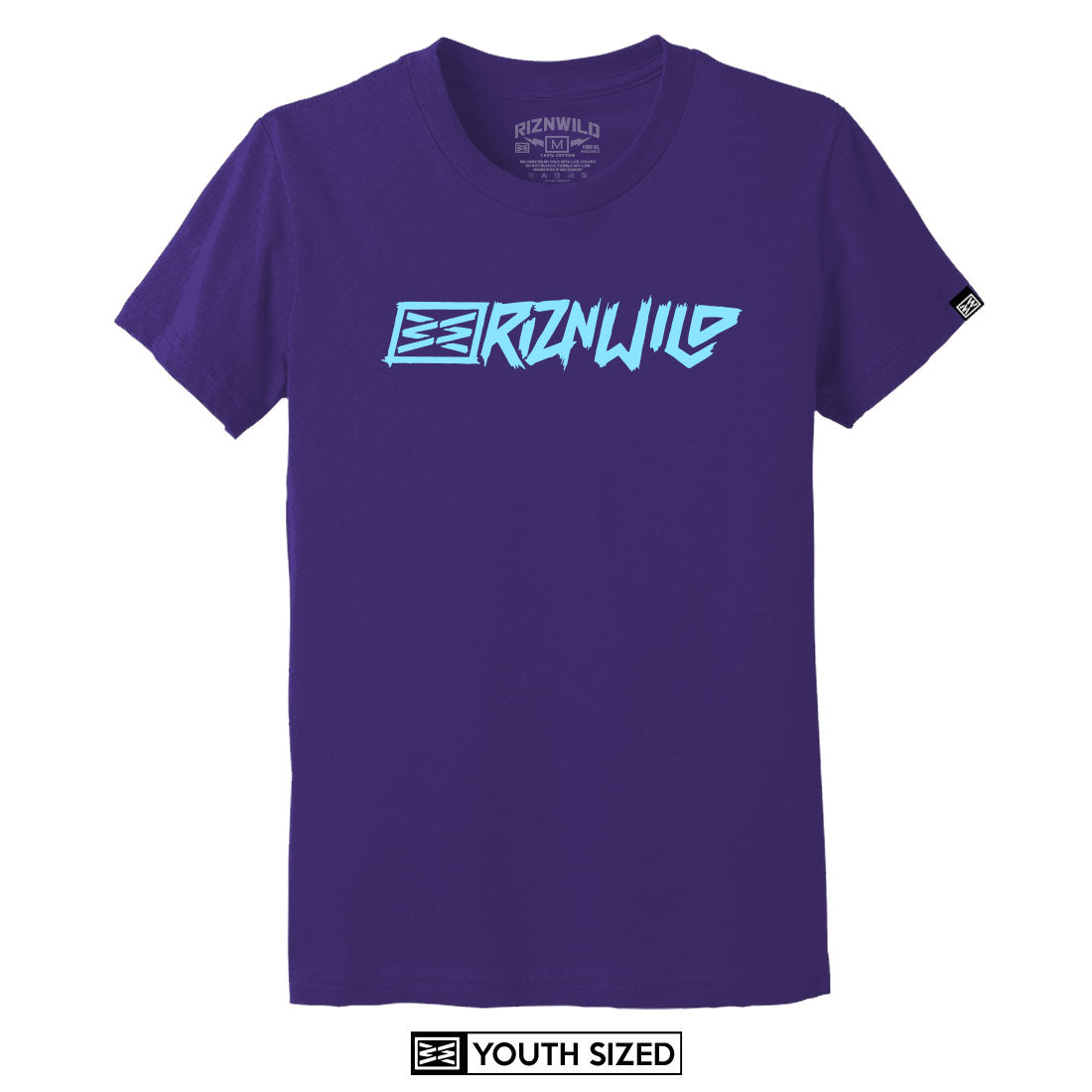 SCRATCH YOUTH TEE IN PURPLE